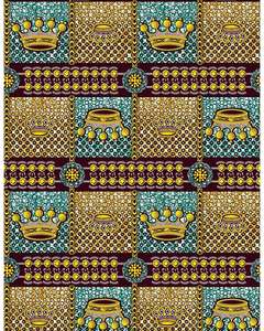 Tissu en Coton Imprimé Wax Africain en Gros, Textile Ankara Coloré, Tissu Batik pour Robes Traditionnelles, Vêtements et Mode - Product Image 3