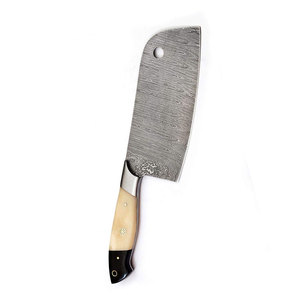 Cuchillo de Cocina Profesional de Primera Calidad, Hecho a Mano, Extra Afilado, Duradero, Ambidiestro, de Acero de Damasco, con Logotipo Personalizable - Product Image 3