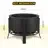 Freestanding Cast Iron Wood Burning <b>Fire</b> Pit With <b>Fire</b> Pit Ring Painted <b>Outdoor</b> <b>Fire</b> <b>Table</b> Portable Garden Patio Heating - Product Image 2