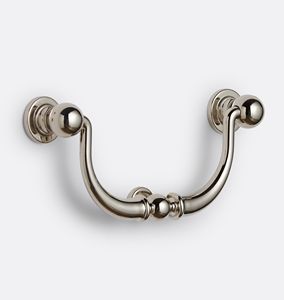Traditional Brass Cabinet Pull Handle Bar Shape Durable Furniture Hardware Trending <b>Copper</b> Color Exterior <b>Door</b> Handle - Product Image 2