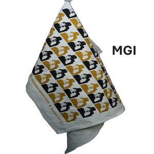 Essuie-tout de cuisine écologique 100% coton biologique, doux et durable, avec impression de logo personnalisé, pliable et réutilisable, essuie-tout pas cher - Product Image 4