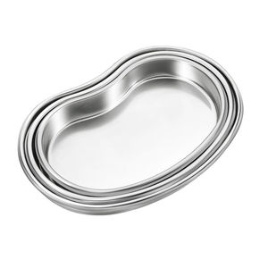 Plateau médical pour dialyse hospitalière, taille moyenne, en acier inoxydable 304, manuel, certifié CE, réutilisable, pour usage dentaire, par Surgiright Instrument - Product Image 3