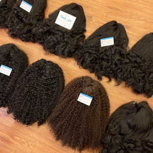 Meilleures ventes! Perruque en cheveux humains avec fermeture en dentelle centrale, cheveux bouclés birmans soyeux et naturels pour femmes, style doux - Product Image 2