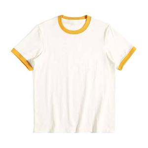 T-shirt décontracté en jersey 100 % coton épais de haute qualité, imprimé numérique en relief, coupe classique pour homme - Product Image 1