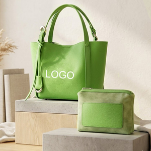 Nouveau <span class=keywords><strong>Sac</strong></span> Seau Femme 2026 en Daim et Cuir de Vachette, <span class=keywords><strong>Sac</strong></span> à Bandoulière Décontracté Grande Capacité avec Fermeture Éclair, Design Souple - Product Image 1