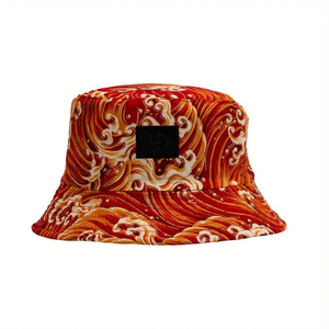 Unisex Casual Winter Thickening Puffer Bucket Hat Breathable Short-Edged <b>Plain</b> Color Daily Beach Fishing Outdoor Sun Protection - Product Image 2