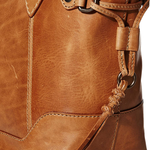 Fashionable Genuine Leather Tote <b>Bag</b> For <b>Men</b> & Women Large Capacity Cowhide Handbag Multi-functional Briefcase & <b>Shoulder</b> <b>Bag</b> - Product Image 5