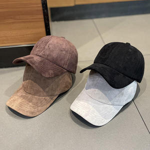 Custom Suede Blank Hats <b>Plain</b> Snapback Wholesale Trucker Sports Embroidery Mens Hats logo Adult <b>Baseball</b> <b>Cap</b> for Men - Product Image 2