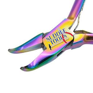 Pince à becs ronds en laiton pour la fabrication de mandrins, la bouclage de fil, le façonnage de corps de bijoux et la fabrication de bijoux - Product Image 1