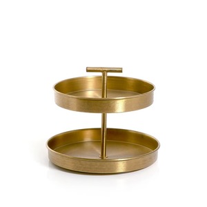 Industry Trending Metal Cake Stands With Designer Base Provides Professional Display For Bakery Showcases - Product Image 4