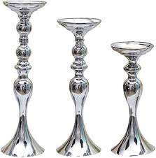 เชิงเทียนอะลูมิเนียมทำมือ ขัดเงาอย่างดี พร้อมเคลือบนิกเกิล สำหรับตกแต่งบ้านและงานแต่งงาน ขนาดปรับแต่งได้ - Product Image 5