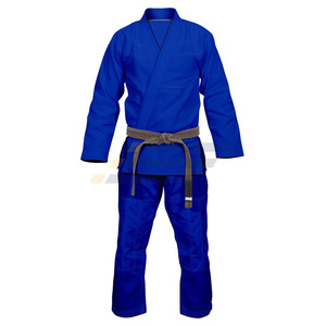Uniforme de Karate Personalizado de Alta Calidad con Logotipo - Kimono Profesional Azul Marino, Uniformes de Karate 100% Algodón a Precio Accesible - Product Image 1