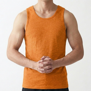Camiseta sin Mangas de Algodón Peinado Premium, Ultra Suave y Transpirable, Ropa de Marca Privada - Product Image 4