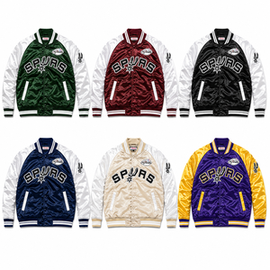 High Quality Men's Bomber Jacket <b>Custom</b> Private Label Wholesale Flight Jacket Polyester Cotton Casual Streetwear Manufacturer - Product Image 6