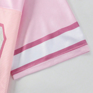 Jersey de Fútbol Americano Unisex de Lujo con Pedrería, Personalizado, Talla Grande, Uniforme de Equipo con Malla Adornada, Proveedor OEM al por Mayor - Product Image 4