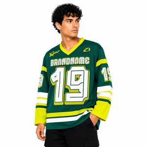 Maillot de football américain personnalisé à manches longues style streetwear sportif – Fabricant d'uniformes d'équipe haut de gamme par sublimation – Vêtements de sport USA - Product Image 1