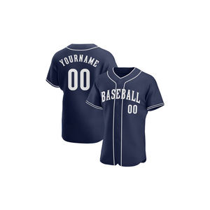 Camiseta de Béisbol Unisex al por Mayor, Personalizada, de Poliéster, de Alta Calidad, con Logotipo Bordado en 3D, Nombre Sublimado, Transpirable, de Secado Rápido, Deportiva - Product Image 6