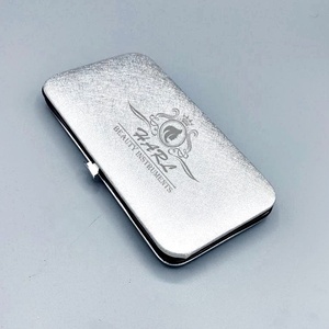 <b>Magnetic</b> Professional <b>Eyelash</b> Tweezers & Extension Tweezers Box with Customized Logo Stainless Steel Fine Durable 3 Pieces - Product Image 2