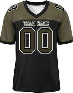 Uniforme de football américain sublimé, uniforme d'équipe de football américain pour jeunes, maillot de football américain pour hommes, logo personnalisé - Product Image 2
