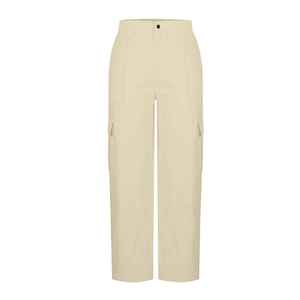 Pantalon cargo décontracté pour femme, taille mi-haute, coupe ample, multi-poches, couleur unie, pantalon de jogging printemps, streetwear tendance - Product Image 5