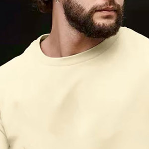 Camisetas Extra Grandes de la Mejor Calidad para Hombre Adulto, 100% Algodón, Cuello Redondo, Tallas Grandes y Altas, Manga Corta, Ecológicas y Transpirables - Product Image 5