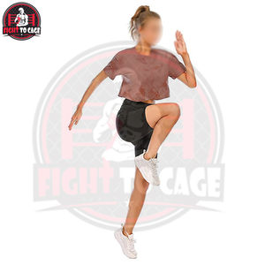 Top Corto Casual de Moda 2026 con Lavado Ácido para Mujer, de Algodón y Spandex Elástico, Transpirable, Ecológico, para Entrenamiento, Venta al por Mayor OEM, Tie-Dye - Product Image 6