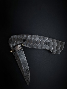 PERKIN STEEL INDUSTRIES Cuchillo Plegable Multifuncional de Acero Inoxidable Hecho a Mano, Personalizado OEM, para Camping, con Mango Deslizante - Product Image 4