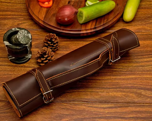 Juego de Cuchillos de Chef Profesional de 5 Piezas de Acero con Alto Contenido de Carbono, con Hojas Afiladas y Duraderas, Mango Ergonómico de Madera Ambidiestro - Product Image 4