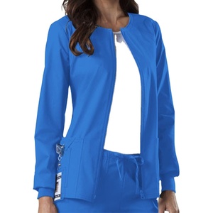 Tenues d'infirmière et de médecin confortables et extensibles, ensembles de blouses d'hôpital, col en V, manches courtes, pantalon de jogging, tenues de travail pour femmes, 2026 - Product Image 4