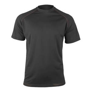T-shirts de sport pour hommes, coupe slim, personnalisés, très demandés, couleurs contrastées, manches courtes, légers, grandes tailles. - Product Image 2