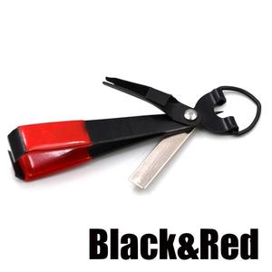 Cortador de Línea de Pesca Multifunción, Herramienta para Atar Nudos, Limpiador de Anzuelos, Alicates de Pesca con Mosca, Herramienta de Pesca, Alicates de Acero Inoxidable - Product Image 1