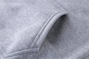 เสื้อฮู้ดดี้แบบหนาสำหรับทุกเพศ ขายส่ง OEM – ปักโลโก้และพิมพ์ลายตามสั่ง |   เสื้อฮู้ดแทรคสูทแบบเรียบสำหรับแบรนด์ของคุณ - Product Image 6
