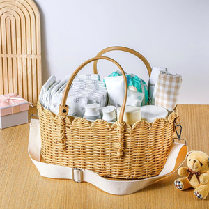 Multi Purpose Nursery Storage <b>Basket</b> for Diapers Wipes Toys Clothes and Baby Essentials Organization OEM ODM Wholesale - Product Image 4