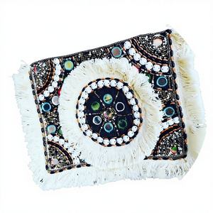 Bohème femmes perlées soirée Shopping pochette indien plage été sacs à main épaule sacs de messager en gros porte-monnaie - Product Image 1