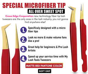 Professional lash extension tweezer 90-degree tweezers eyelash extension with Boot Russian Volume Stainless Steel Beauty <b>Tools</b> - Product Image 2