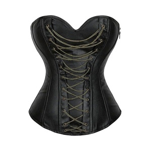 Premium Quality Eco-Friendly Firm Control Leather <b>Corset</b> Custom Made Waist Cinchers Low MOQ <b>Cheap</b> Price Made Pakistan Wholesale - Product Image 1