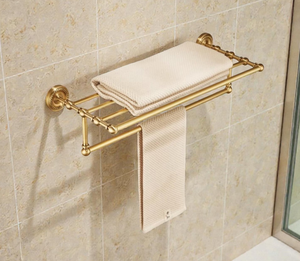 Factory Direct Hot Selling Large Size Metal Wall Mounted Towel Display Bar Holder for Bathroom Use - Product Image 6