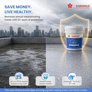 Revestimiento Líquido Acrílico Star Aqua Shield, Pintura Impermeable para Techos Transparentes y Protección Exterior de Piscinas de Concreto - Product Image 5