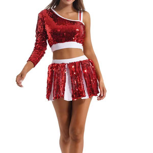 Uniformes de cheerleading sur mesure, vêtements d'entraînement, uniformes de cheerleading à manches courtes, uniformes de cheerleading pour jeunes - Product Image 3