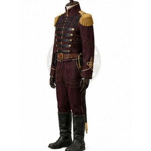 Uniforme Tradicional de Voltigeur, Confeccionado con Tela de Algodón/Lana de Alta Calidad, Transpirable y Ecológica, con Acabado Fino para Eventos - Product Image 4