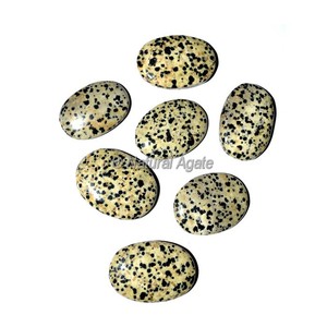 หินออนิกซ์สีน้ำเงินรูปไข่แบบคาโบชองแกะสลักจาก NaturalAgate.com กูร์การัต - Product Image 6