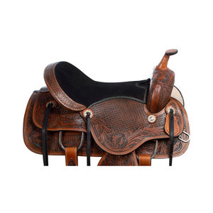 Vente en gros de selles pour chevaux de course et de dressage, selles de cheval en cuir personnalisées, selles d'équitation en cuir véritable - Product Image 3