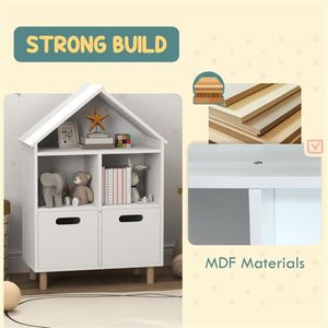 Libreria per Bambini: Soluzione Pratica di Archiviazione e Scaffale Tutto in Uno - Product Image 1