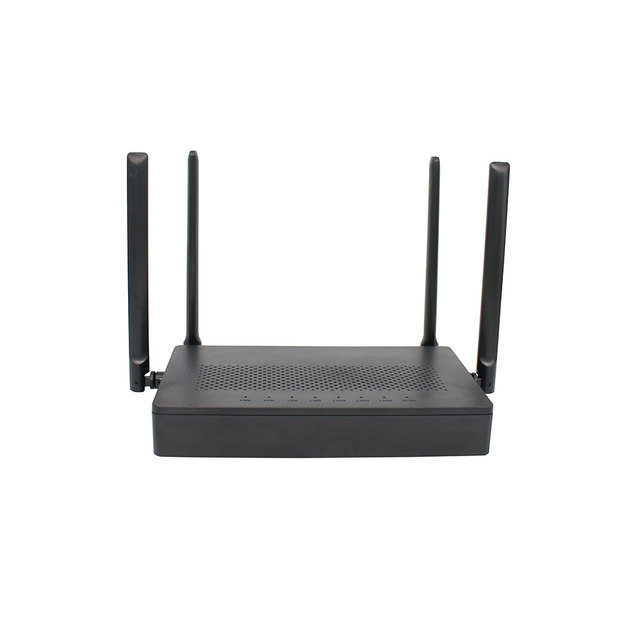 XPON ONU 4GE+1 pots+1 USB +GPON/EPON HGU WiFi6 ONT AX3000  ONU Optical terminal Router