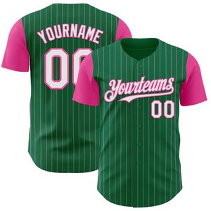 Maillots de baseball personnalisés sublimés - 100% polyester, impression par sublimation à transfert thermique, nom de l'équipe, logo, positions personnalisés - Product Image 1