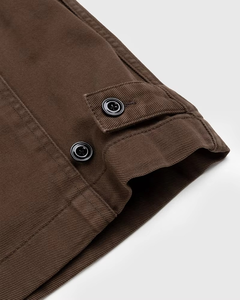 เสื้อแจ็คเก็ตผ้าแคนวาสทรงสลิมแบบยูนิเซ็กซ์ หลายกระเป๋า สไตล์ซาฟารี แขนยาว เหมาะสำหรับกิจกรรมกลางแจ้ง ชุดลำลองสำหรับทำงาน รับผลิตแบบ OEM ODM จำหน่ายส่ง - Product Image 3