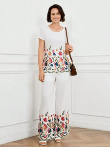 เสื้อครอปสั้นลายปักสำหรับผู้หญิง คอลเลคชั่นฤดูร้อนใหม่ เหมาะสำหรับใส่ทำงานและใส่ลำลอง ราคาขายส่ง งานแฮนด์เมด - Product Image 3