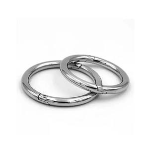 Anillo Nasal de Acero Inoxidable Reutilizable, Herramienta de Restricción Veterinaria para Vacas, Ganado, Granjas y Ranchos - Product Image 3