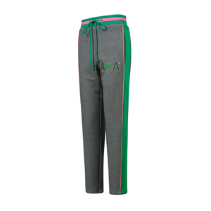 กางเกงวอร์ม AKA Air Tech Fleece สำหรับผู้หญิง สีเทาเขียว กางเกงจ็อกเกอร์สำหรับออกกำลังกาย เนื้อผ้านุ่ม สวมใส่สบาย สีเทาเขียว - Product Image 1