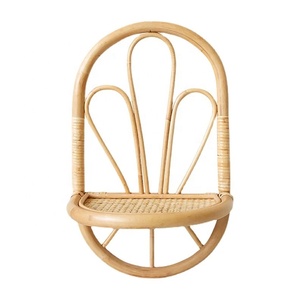Multiple Designs Rattan Wall Hanging <b>Hooks</b>/<b>Shelves</b> Handicrafts Home Living Decor - Product Image 5